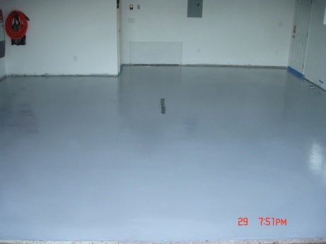 Chemical Resistant Urethane topcoat w/added grit for slip resistance