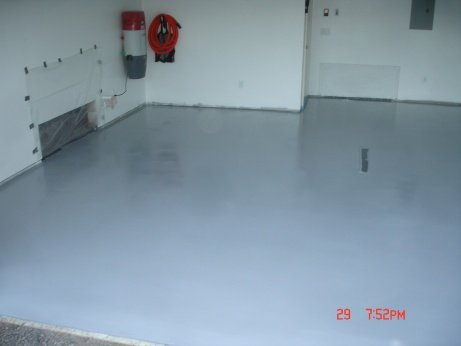 Chemical Resistant Urethane topcoat w/added grit for slip resistance