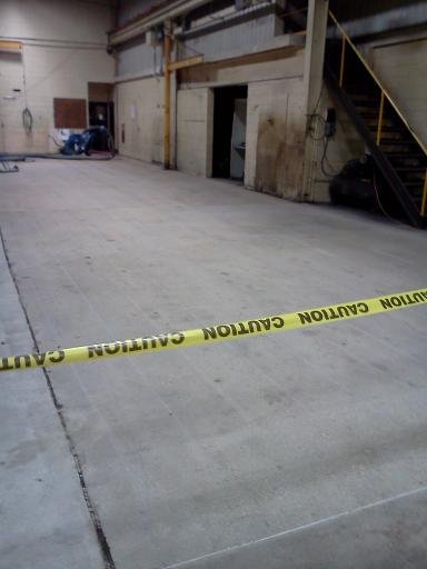 Shotblasted Floor for proper profile